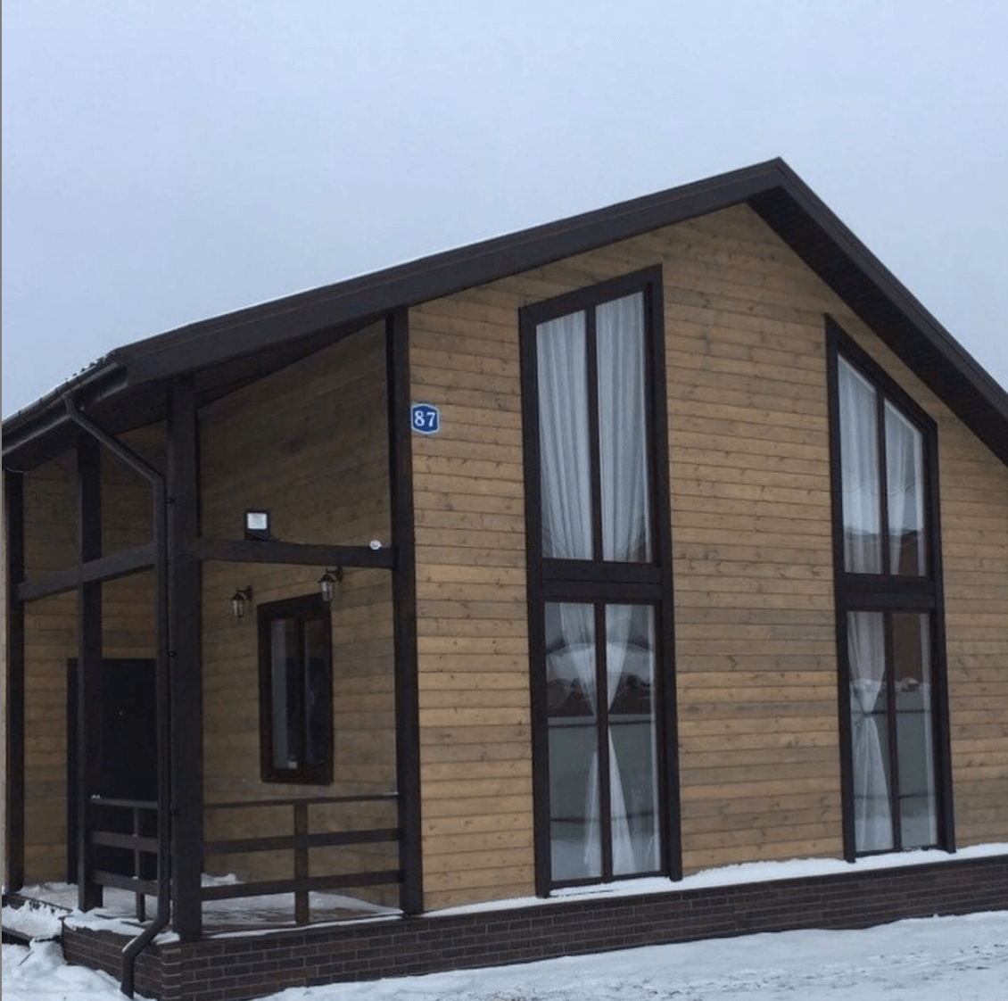 КП Духанино Парк, Истринский район, 140 м2 - отделка СИП дома под ключ